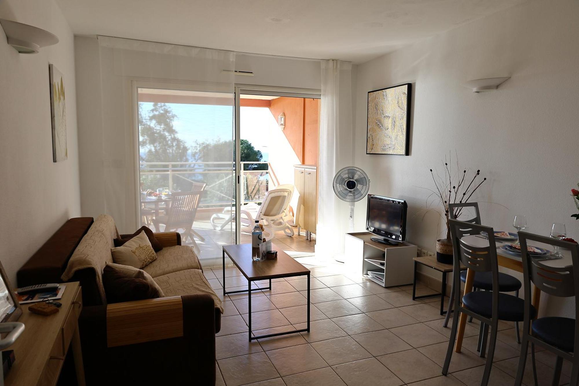 Superbe T2 Vue Mer - Piscine & Plage A 100M Ajaccio  Exteriör bild